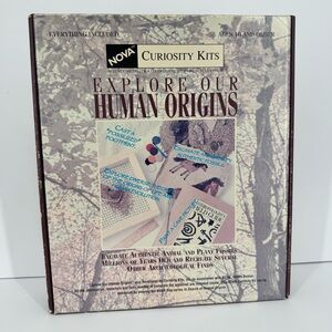 NOVA Curiosity Kit Explore Our Human Origins Archaeological Archaeology Fossils